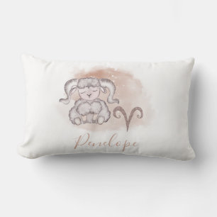 Aires Monogram Lumbar Pillow