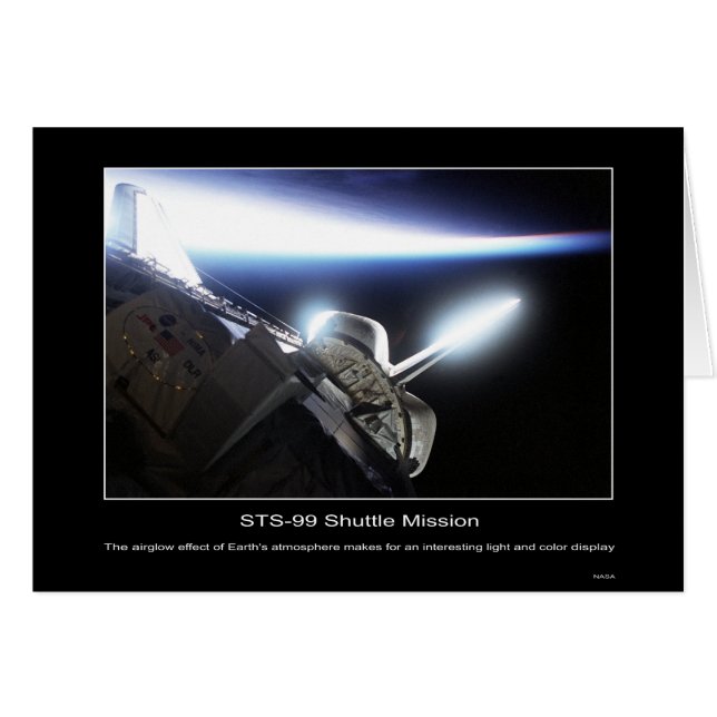 Airglow Effect in Earth's Atmosphere (Front Horizontal)