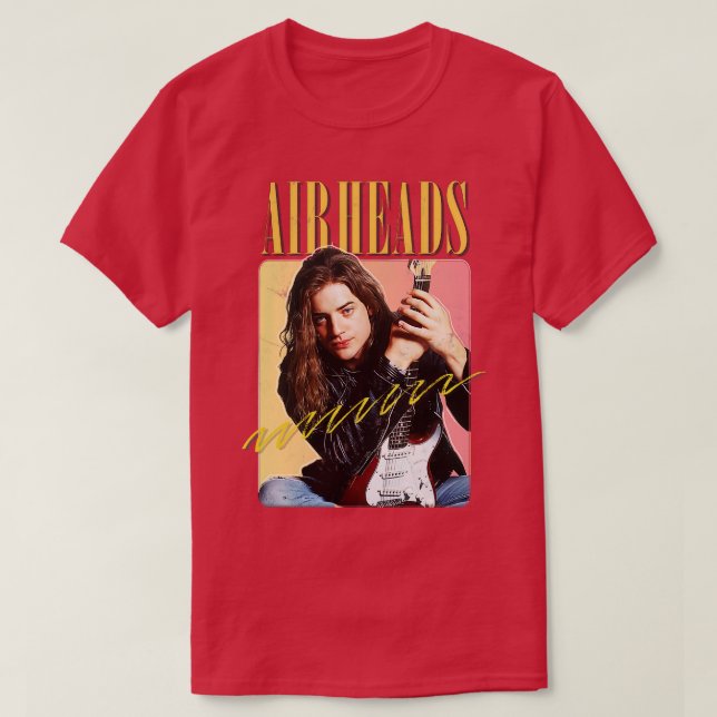 AIRHEADS 90s Aesthetic Fan Design T-Shirt (Design Front)