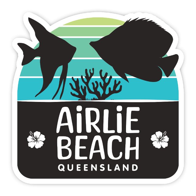 Airlie Beach Sticker (Airlie Beach Queensland Sticker)