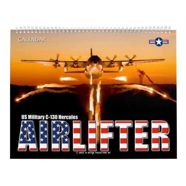 AIRLIFTER - C-130 Hercules Calendar (Cover)