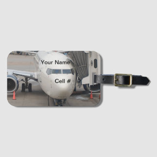 Airline identification luggage tag