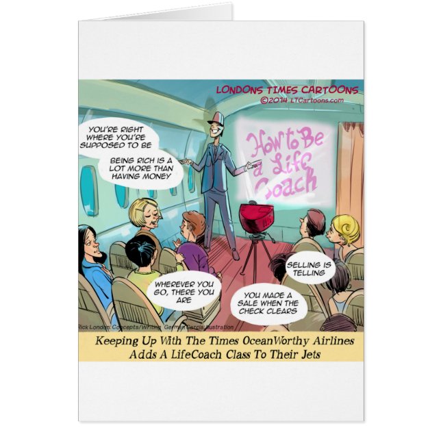 Airline LifeCoach Class Funny (Front)