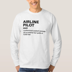 Airline Pilot Definition - Mens Tee