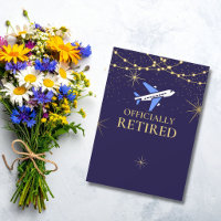 Airline Pilot Retirement Photo Flight Crew Message