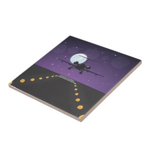 airline takeoff tile