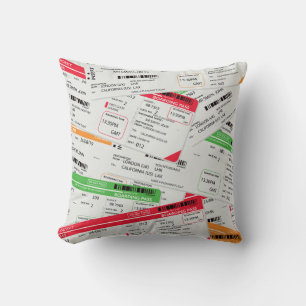 Airliner tickets cushion
