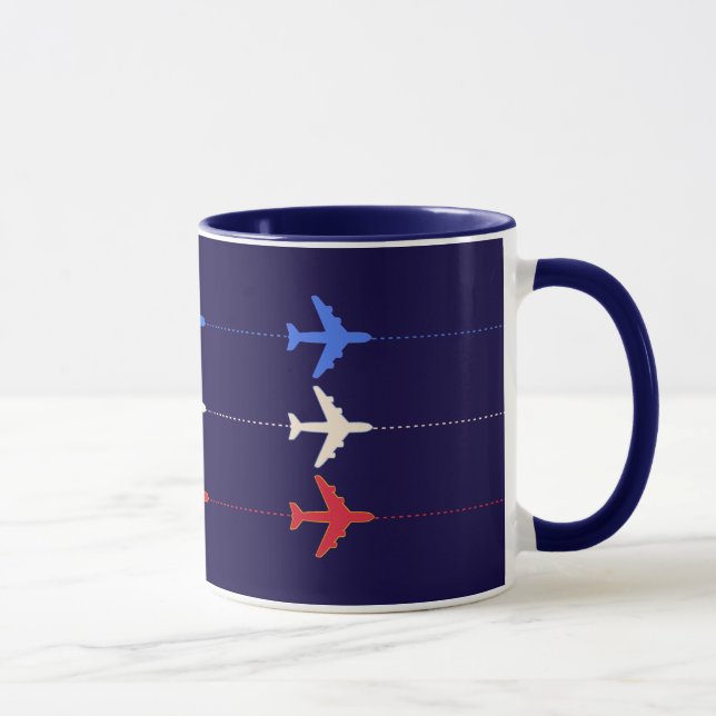 airlines aeroplanes mug (Right)