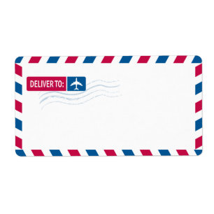 Airmail Address Mailing   DELIVER TO: