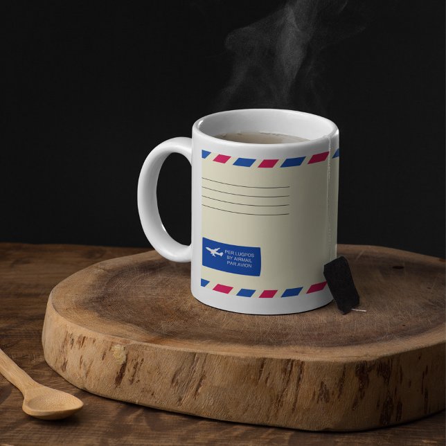 Airmail Envelope Mug (Creator Uploaded)