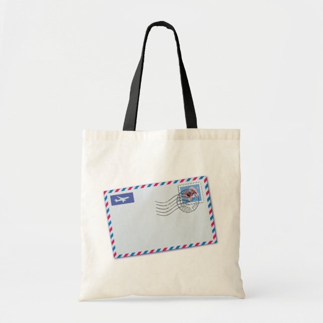Airmail Envelope Tote Bag (Front)
