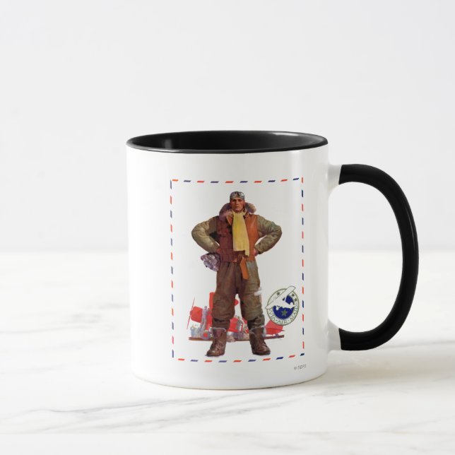 Airmail Pilot Mug (Right)