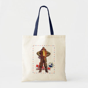 Airmail Pilot Tote Bag