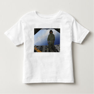 Airman observes the waters of the Gulf of Mexic Toddler T-Shirt