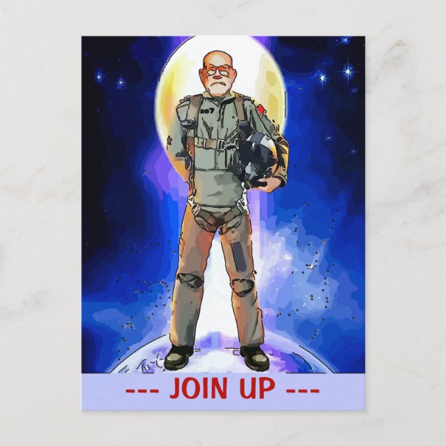 Airman Style Poster Card (Front)