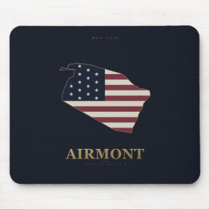 Airmont New York American Silhouette Mouse Pad