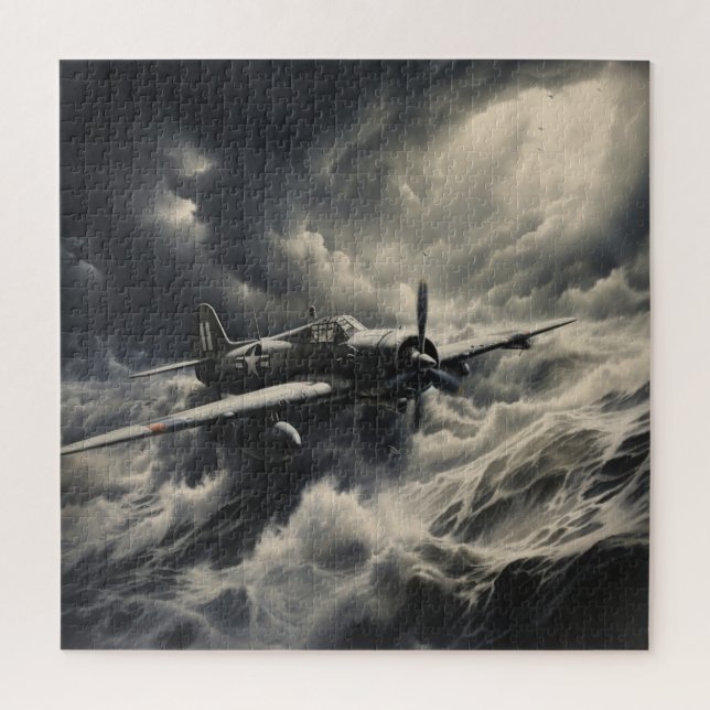 Airplane-10 Series Puzzle (Vertical)