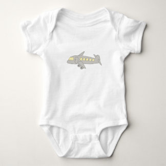 airplane baby bodysuit