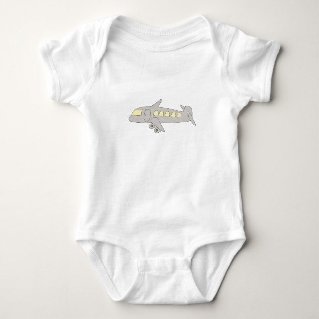 airplane baby bodysuit (Front)