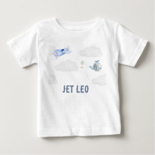 Airplane Boy Personalized T-Shirt for Kid