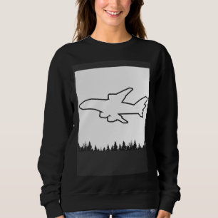 Airplane Flying Traveling Sweatshirt