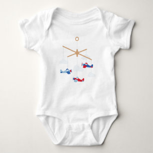 Airplane Mobile Baby Bodysuit