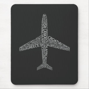 Airplane Mouse Pad