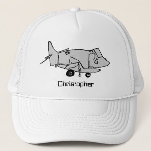 Airplane, Personalized Trucker Hat