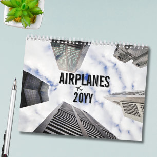 Airplane  Photos Fun 12 Month Calendar