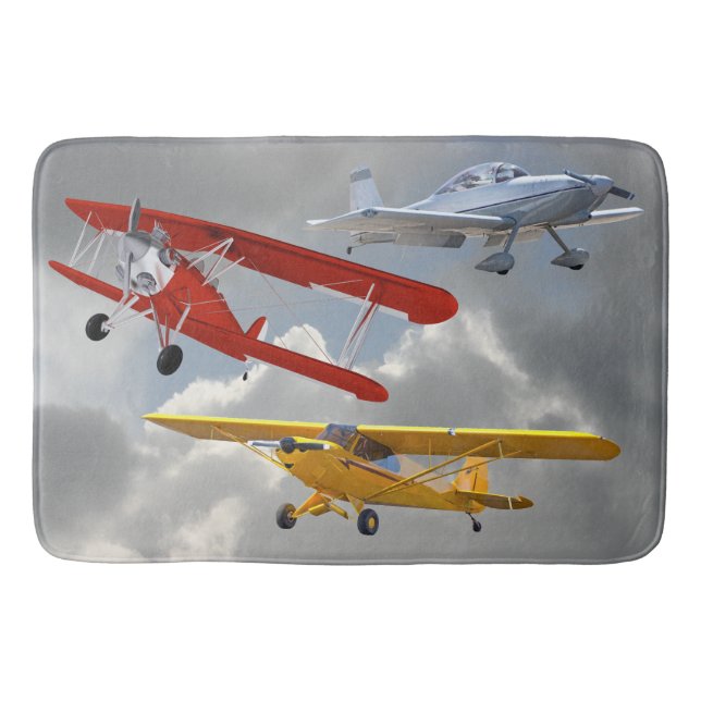 AIRPLANES BATH MAT (Front)
