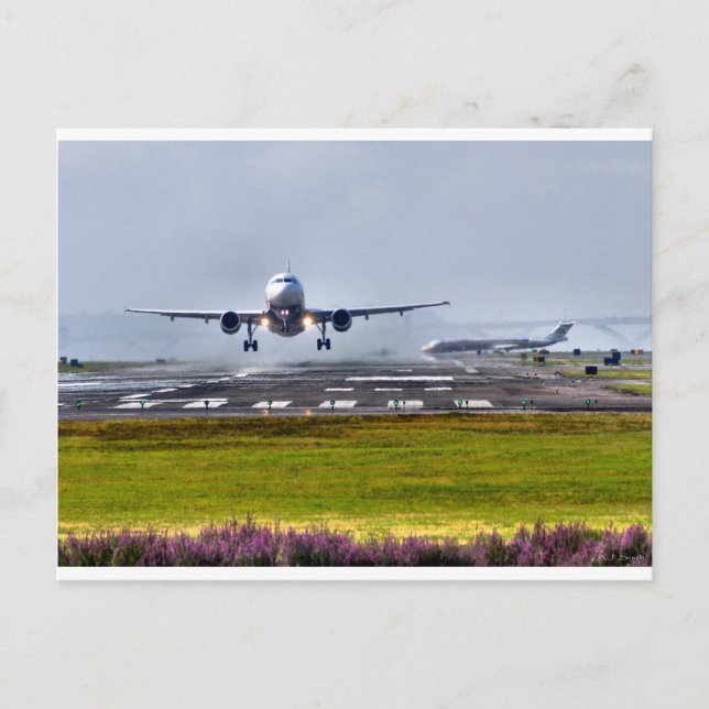 Airport Action Postcard (Front)
