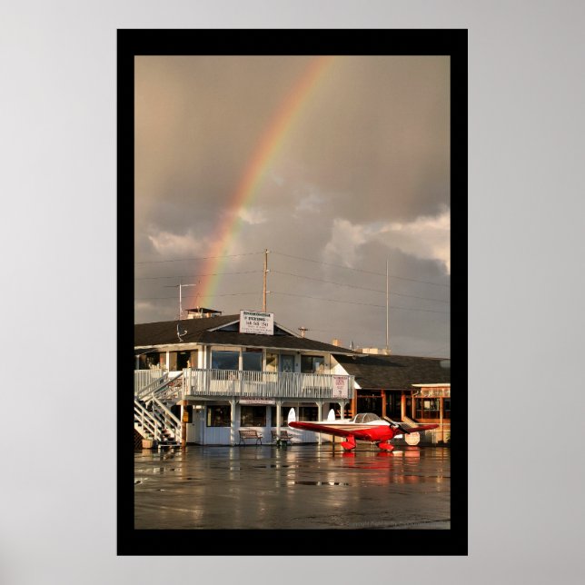 Airport Rainbow Poster (Front)