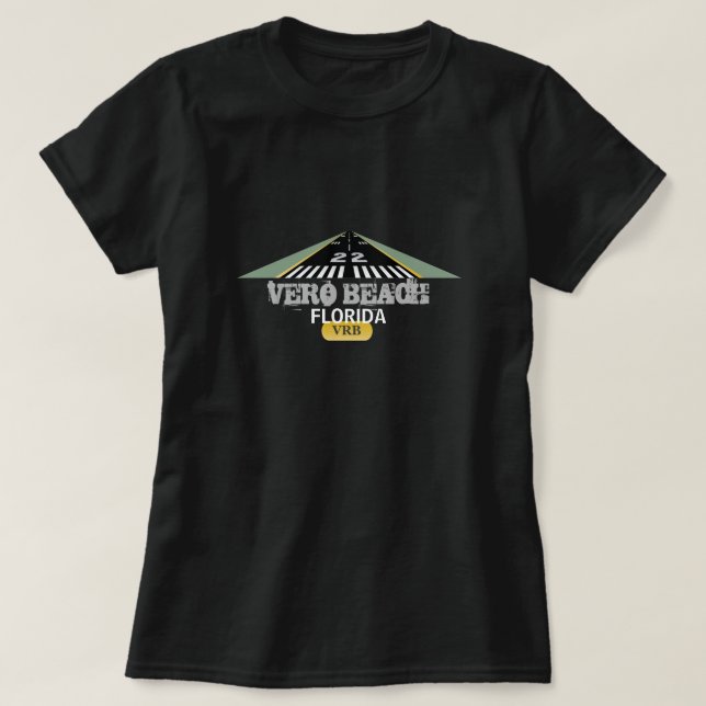 Airport Runway 22 Customisable Shirt Graphic (Design Front)