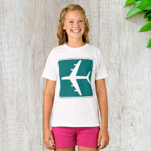 Airport Symbol Sign Aeroplane Travel Icon  T-Shirt