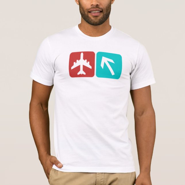 airport this way T-Shirt (Front)