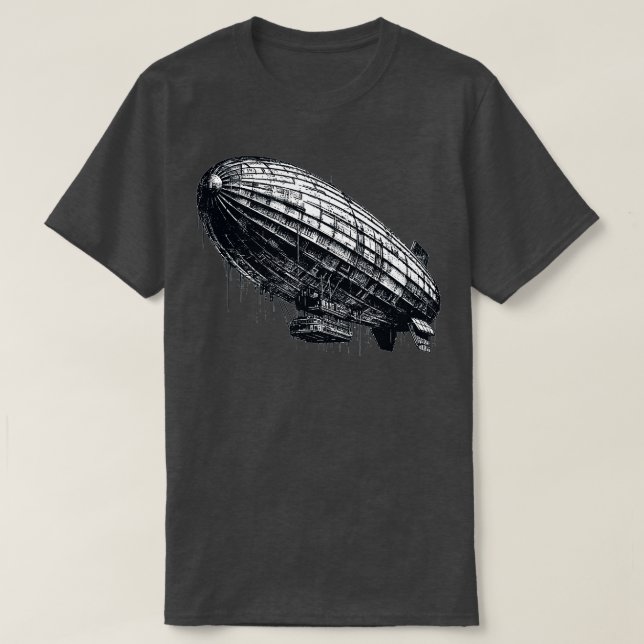 Airship 6 T-Shirt (Design Front)