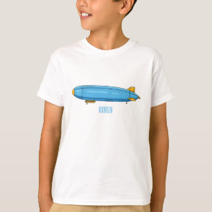 Airship cartoon illustration T-Shirt