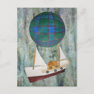 Airship Ferguson Postcard