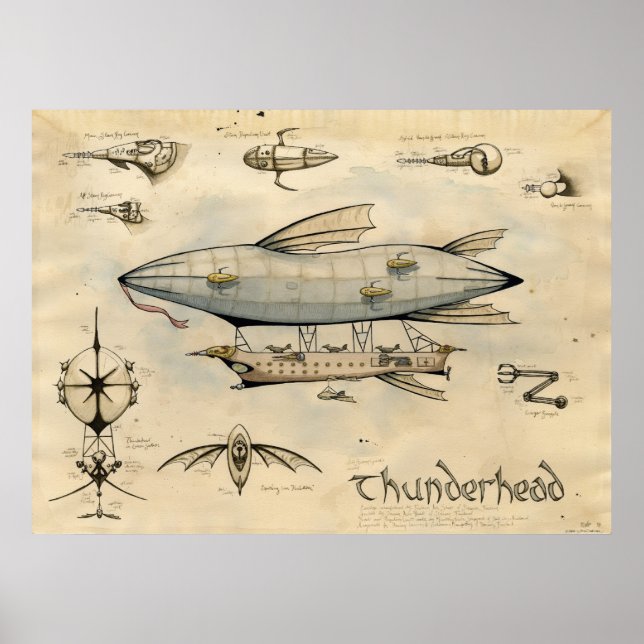 Airship Thunderhead Poster (Front)