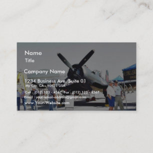 Airshow Aeroplanes Business Card