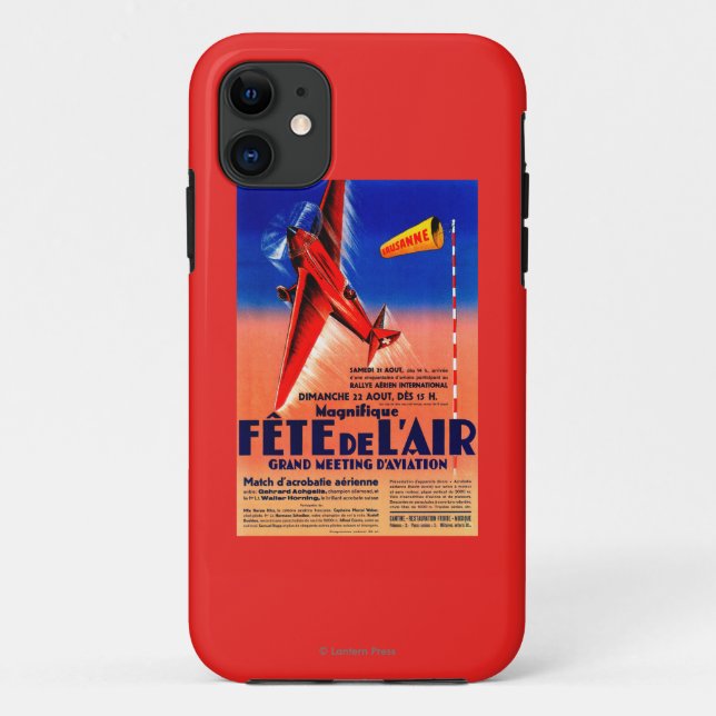 Airshow Featuring Haryse Hilsz Promotional Poste Case-Mate iPhone Case (Back)
