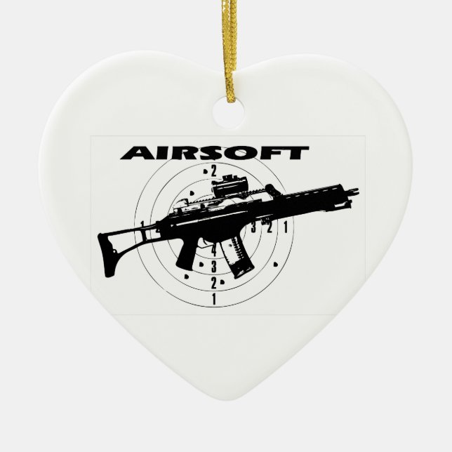 AIRSOFT CERAMIC TREE DECORATION (Front)