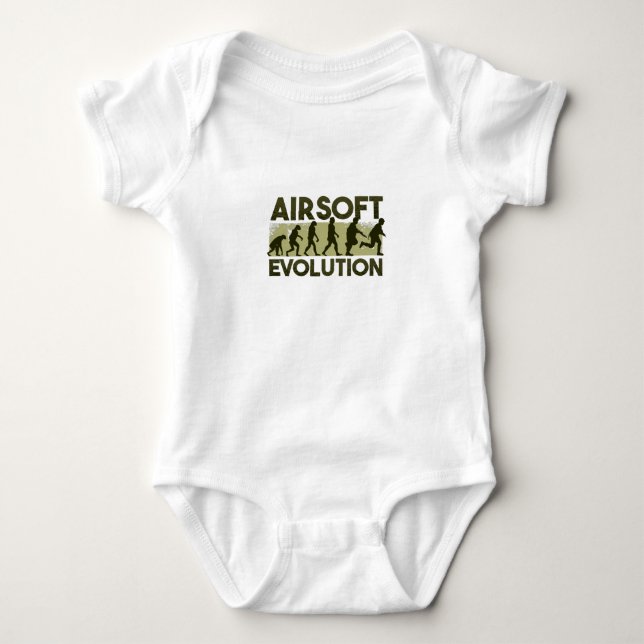 Airsoft evolution baby bodysuit (Front)