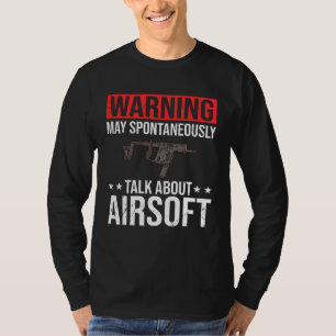 Airsoft Gun Game Shooting Training Player Airsofti T-Shirt