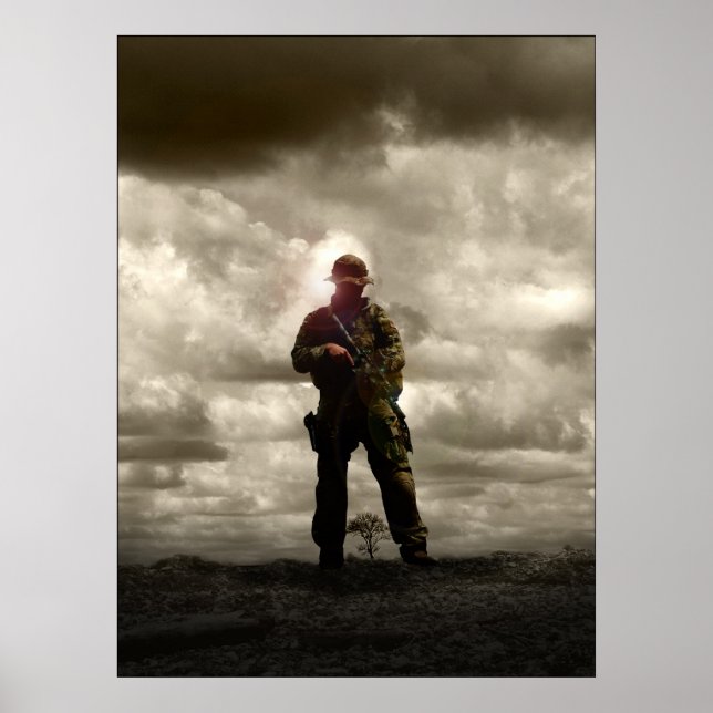 Airsoft Portraits: Dan Poster (Front)