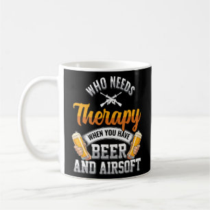 Airsoft Shooting Sports Enthusiast Basic Gun Aim Coffee Mug