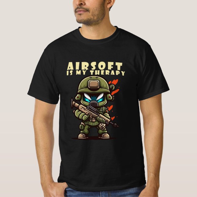 Airsoft Therapy T-shirt (Front)