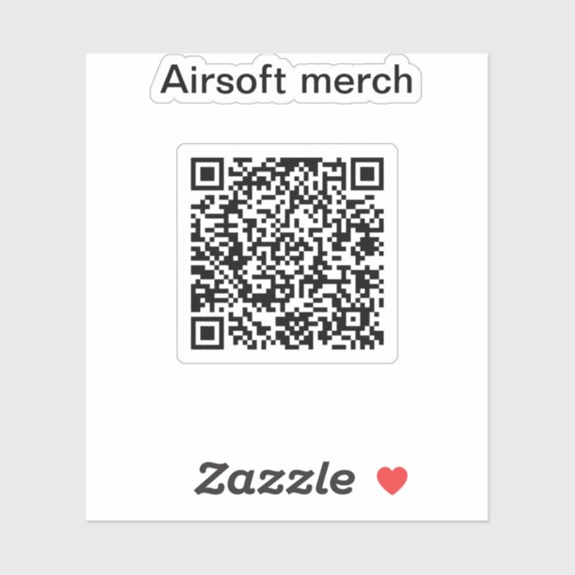 Airsoftguns sticker with youtube channel (Sheet)