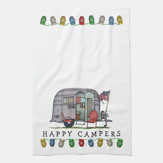 Airstream Tea Towel (Vertical)