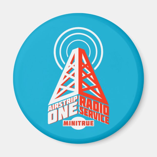 Airstrip One Radio Service Magnets (Front)